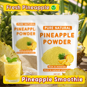 Super Green Pineapple Powder 8oz Plant-Based Superfood