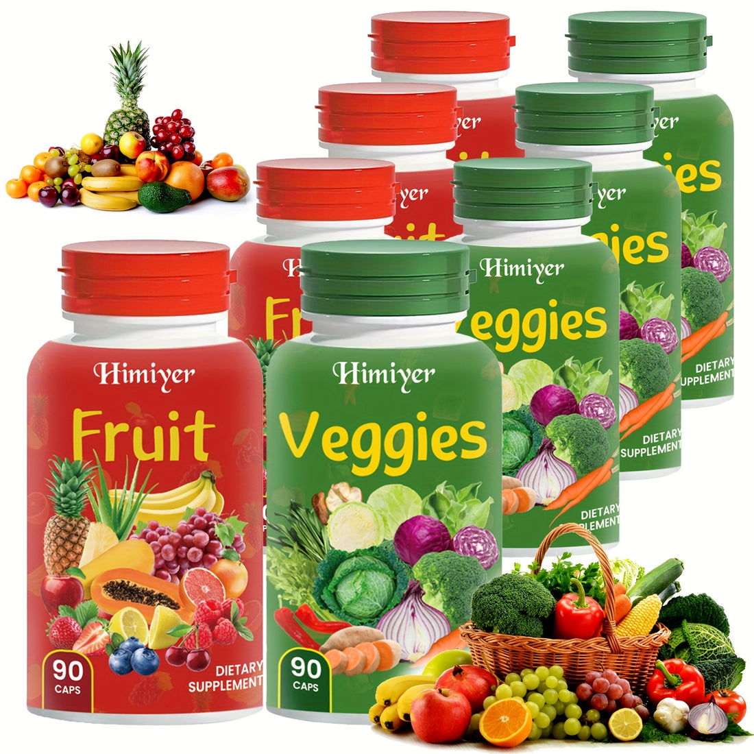 Natural Balance Fruit & Veg Supplement Diet & Antioxidant Support