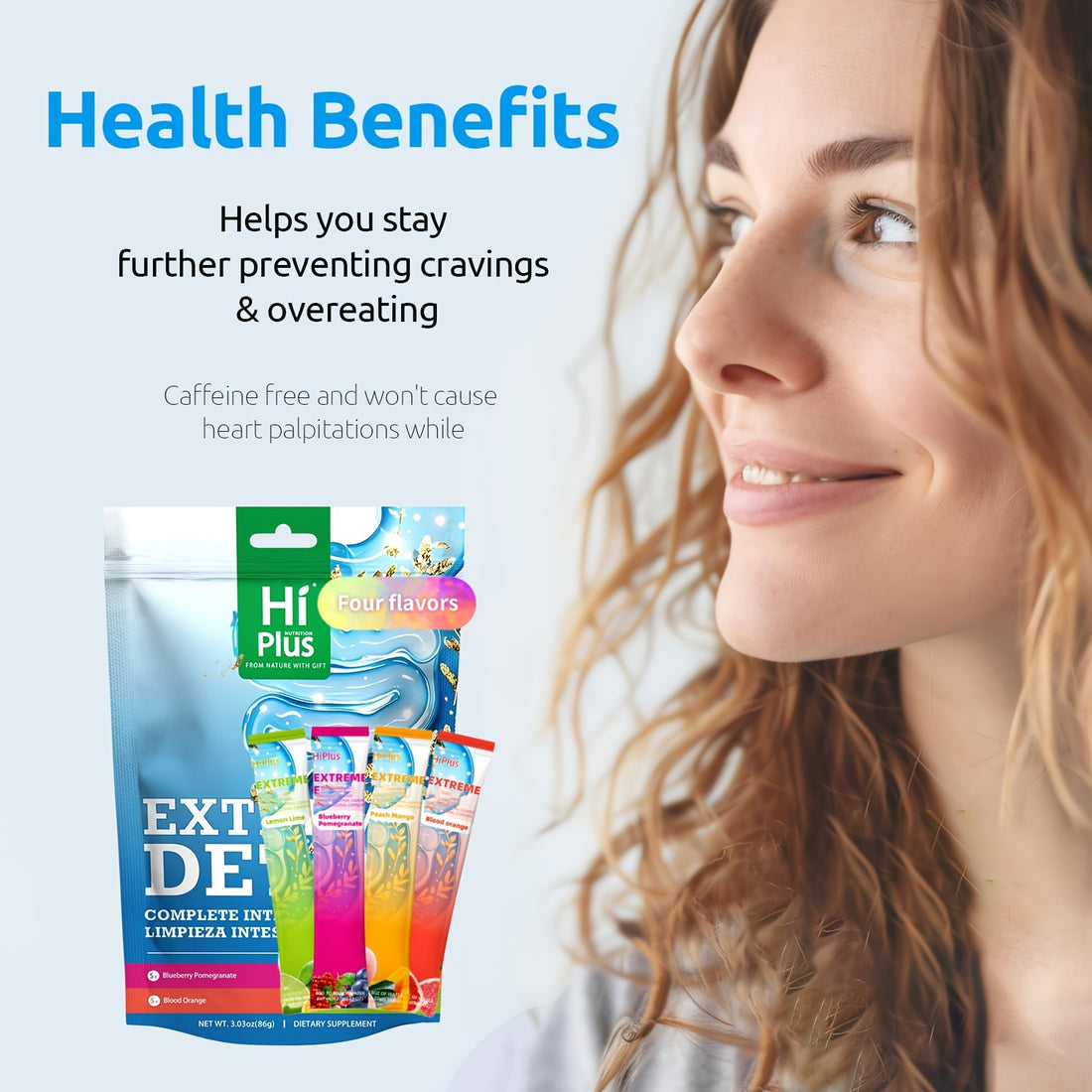 Hiplus Cleanse Powder Gut Support Digestive Drink