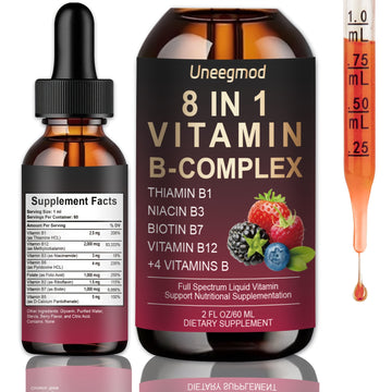 Uneegmod Vitamin B Complex Liquid Drops 2oz