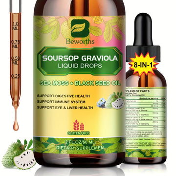 8-in-1 Soursop Graviola Liquid Drops